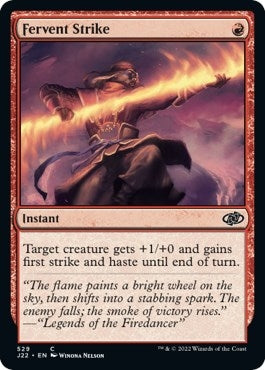 Image for Fervent Strike (Jumpstart 2022) (529) - Magic: The Gathering