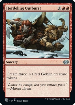 Image for Hordeling Outburst (Jumpstart 2022) (552) - Magic: The Gathering