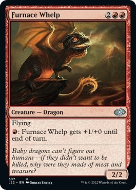 Image for Furnace Whelp (Jumpstart 2022) (537) - Magic: The Gathering