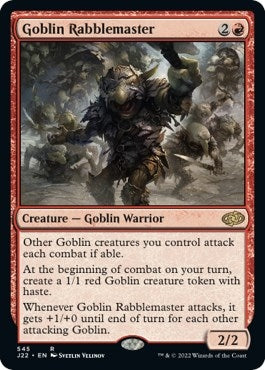 Image for Goblin Rabblemaster (Jumpstart 2022) (545) - Magic: The Gathering