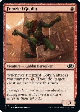 Image for Frenzied Goblin (Jumpstart 2022) (536) - Magic: The Gathering
