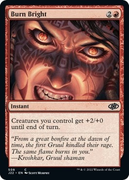 Image for Burn Bright (Jumpstart 2022) (508) - Magic: The Gathering