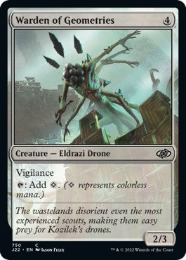 Image for Warden of Geometries (Jumpstart 2022) (750) - Magic: The Gathering