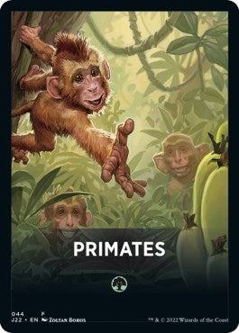 Image for Primates Theme Card (Jumpstart 2022) (44) - Magic: The Gathering