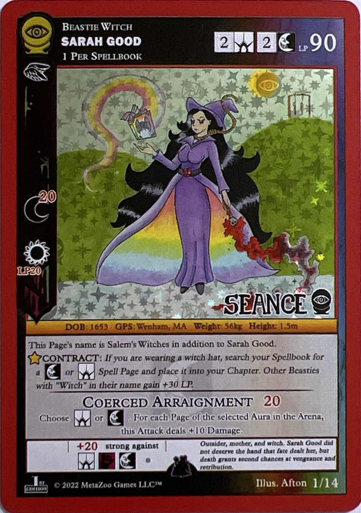 Image for Sarah Good (Seance: First Edition Release Event Deck) (1/14) - MetaZoo