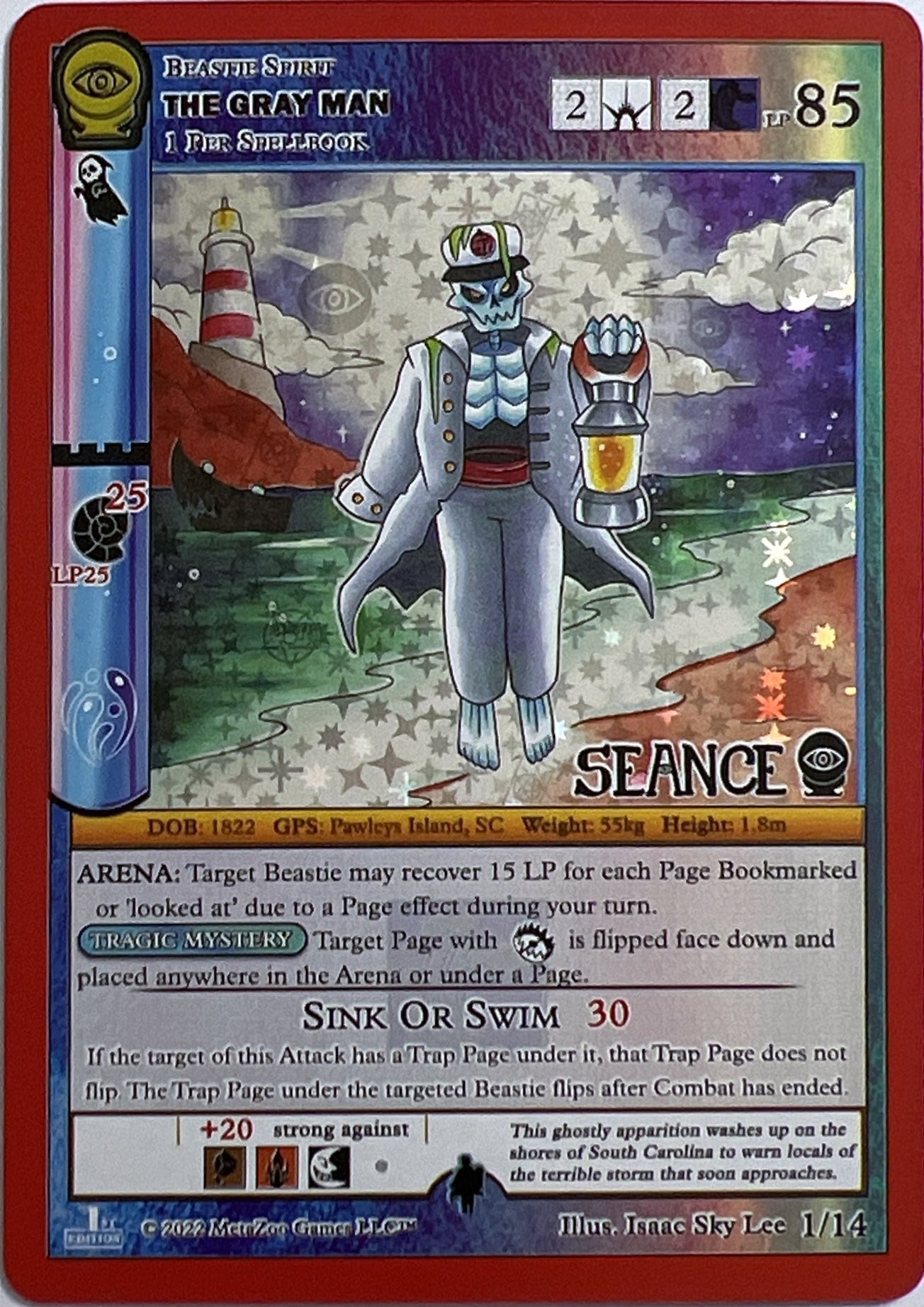 Image for The Gray Man (Seance: First Edition Release Event Deck) (1/14) - MetaZoo