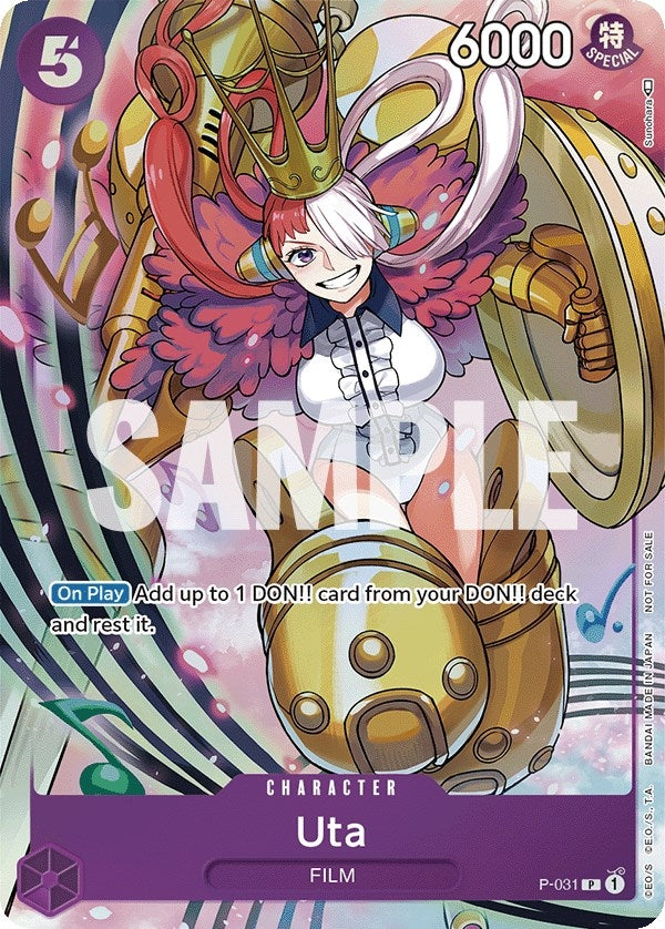 Image for Uta (Event Pack Vol. 1) (One Piece Promotion Cards) (P-031) - One Piece Card Game