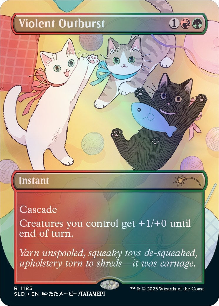 Image for Violent Outburst (Secret Lair Drop Series) (1185) - Magic: The Gathering