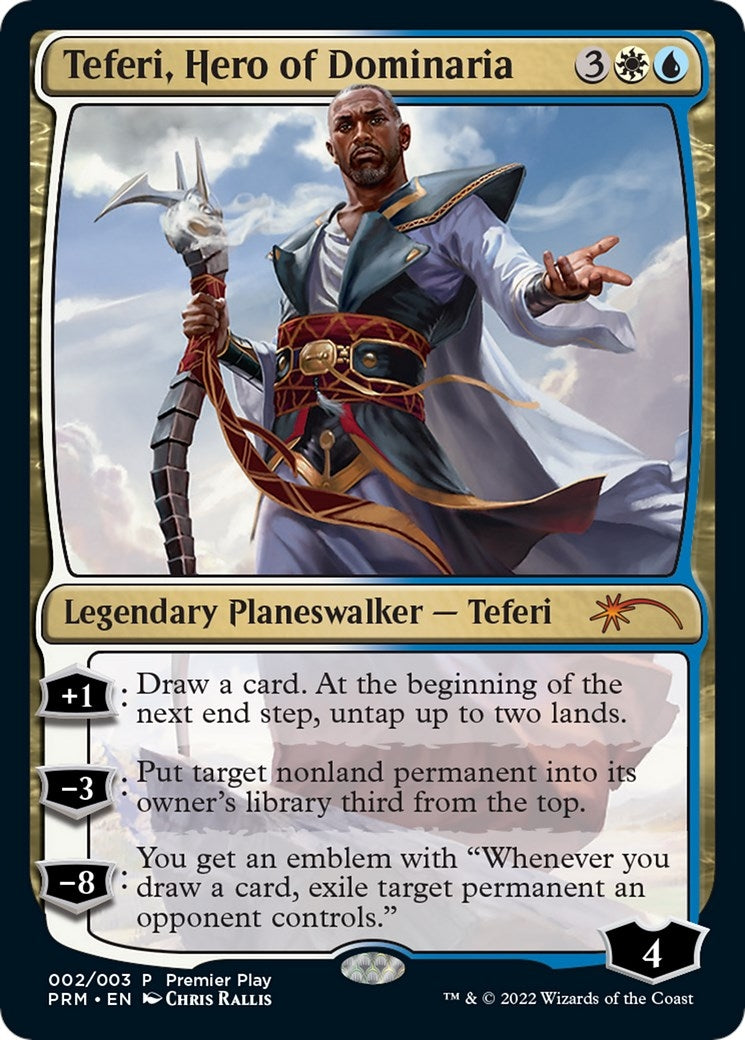 Image for Teferi, Hero of Dominaria (Pro Tour Promos) (2) - Magic: The Gathering