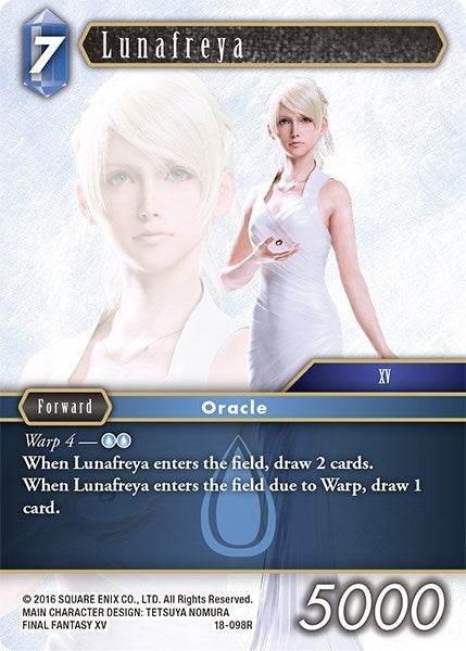 Image for Lunafreya (Resurgence of Power) (18-098R) - Final Fantasy TCG