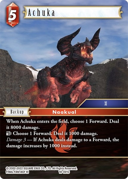 Image for Achuka (Resurgence of Power) (18-001C) - Final Fantasy TCG