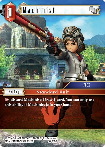 Image for Machinist (Resurgence of Power) (18-003C) - Final Fantasy TCG