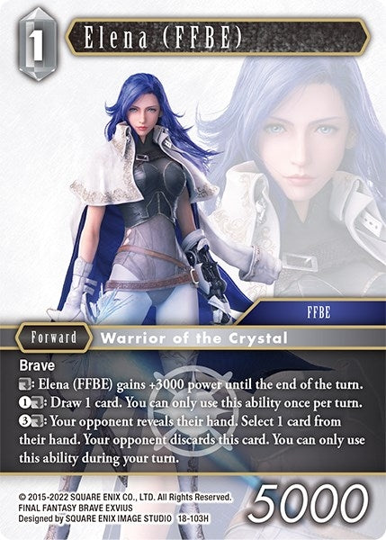 Image for Elena (FFBE) (Resurgence of Power) (18-103H) - Final Fantasy TCG