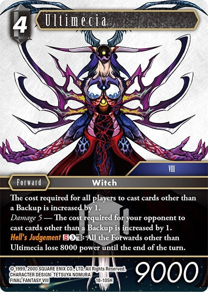 Image for Ultimecia (Resurgence of Power) (18-105H) - Final Fantasy TCG