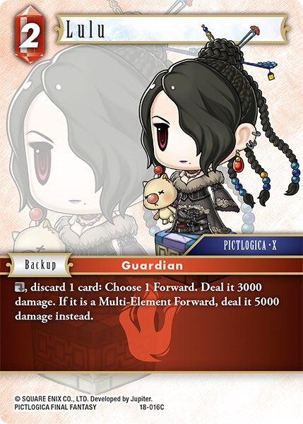 Image for Lulu (Resurgence of Power) (18-016C) - Final Fantasy TCG
