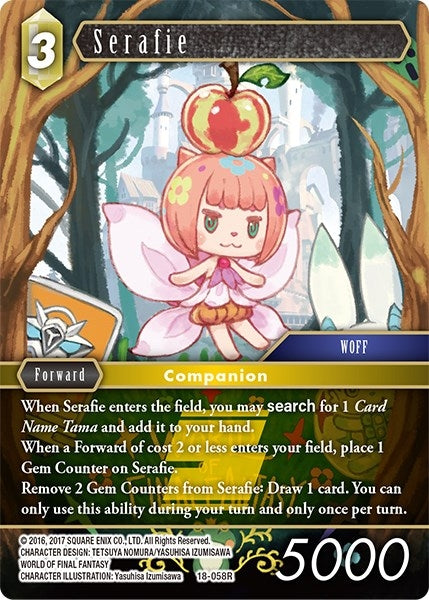 Image for Serafie (Resurgence of Power) (18-058R) - Final Fantasy TCG