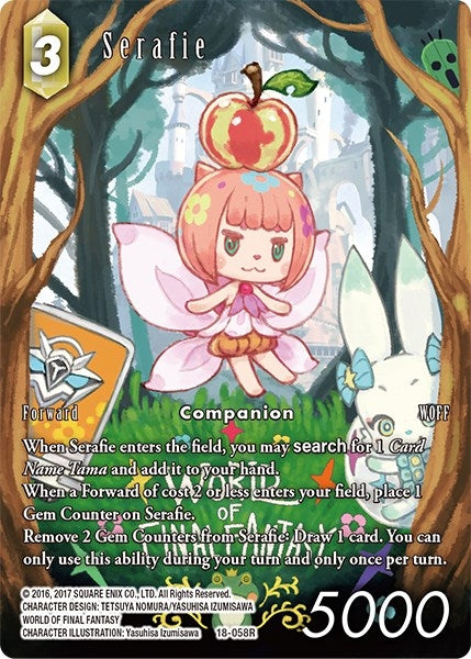 Image for Serafie (Full Art) (Resurgence of Power) (18-058R) - Final Fantasy TCG