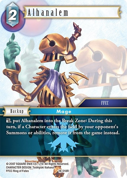 Image for Alhanalem (Resurgence of Power) (18-018R) - Final Fantasy TCG