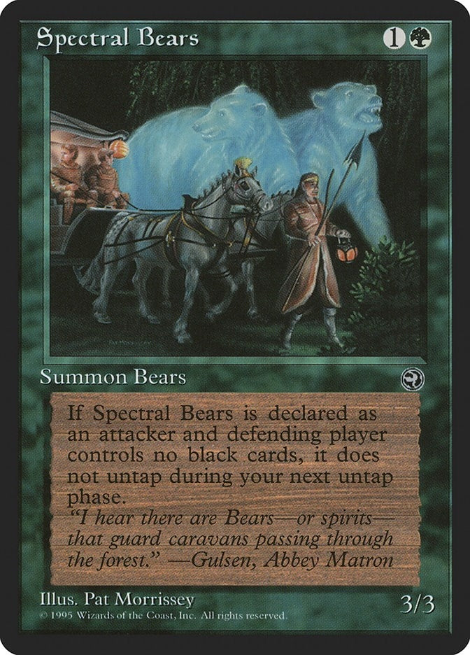 Image for Spectral Bears (Homelands) - Magic: The Gathering