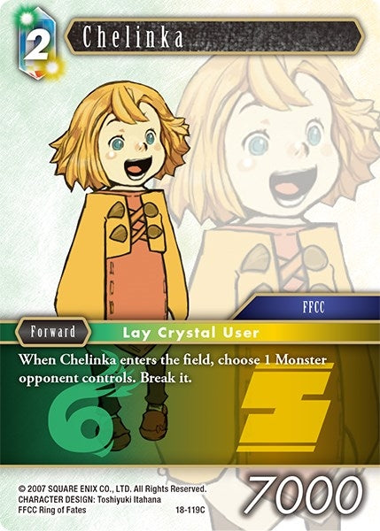 Image for Chelinka (Resurgence of Power) (18-119C) - Final Fantasy TCG