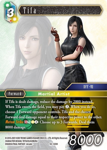Image for Tifa (Resurgence of Power) (18-120H) - Final Fantasy TCG
