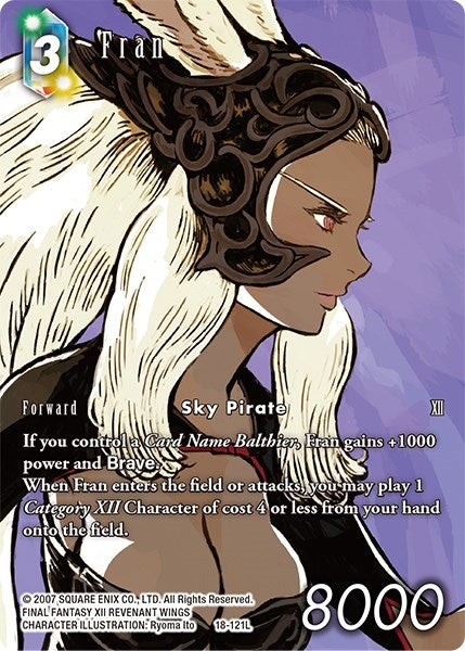 Image for Fran (Full Art) (Resurgence of Power) (18-121L) - Final Fantasy TCG