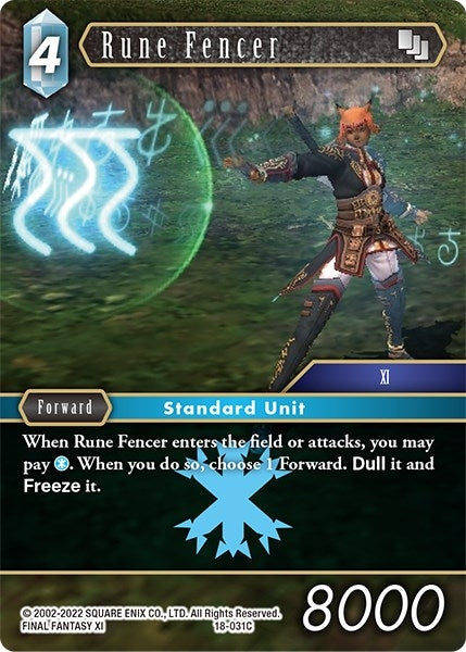 Image for Rune Fencer - 18-031C (Resurgence of Power) (18-031C) - Final Fantasy TCG