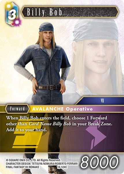 Image for Billy Bob (Resurgence of Power) (18-124C) - Final Fantasy TCG