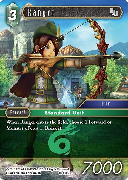 Image for Ranger (Resurgence of Power) (18-039C) - Final Fantasy TCG