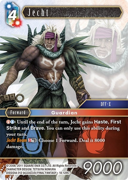 Image for Jecht (Resurgence of Power) (18-129C) - Final Fantasy TCG