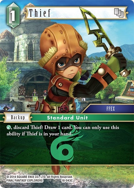 Image for Thief (Resurgence of Power) (18-043C) - Final Fantasy TCG