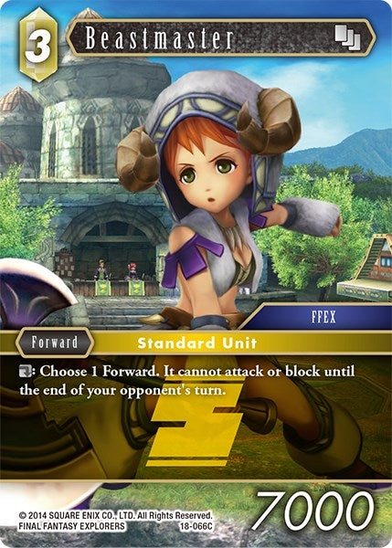 Image for Beastmaster (Resurgence of Power) (18-066C) - Final Fantasy TCG