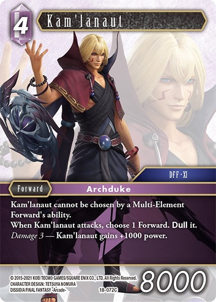 Image for Kam'lanaut (Resurgence of Power) (18-072C) - Final Fantasy TCG