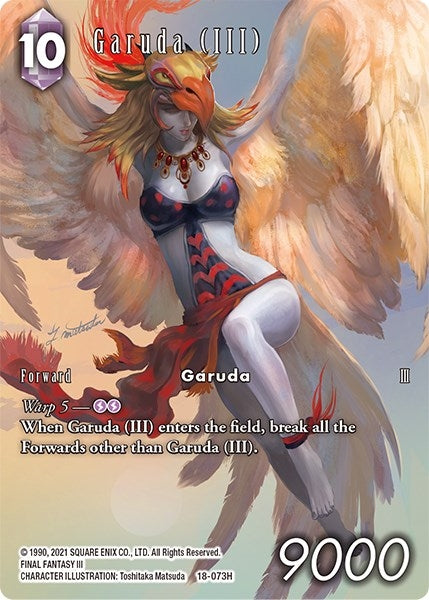 Image for Garuda (III) (Full Art) (Resurgence of Power) (18-073H) - Final Fantasy TCG