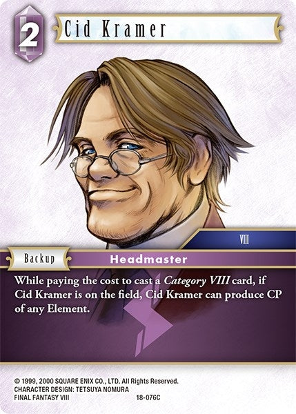 Image for Cid Kramer (Resurgence of Power) (18-076C) - Final Fantasy TCG