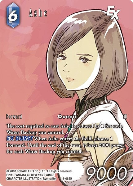 Image for Ashe EX (Full Art) (Resurgence of Power) (18-086H) - Final Fantasy TCG
