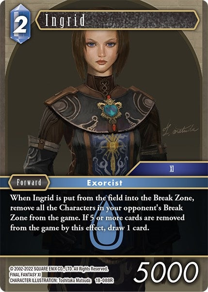 Image for Ingrid (Resurgence of Power) (18-088R) - Final Fantasy TCG