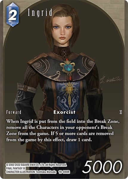 Image for Ingrid (Full Art) (Resurgence of Power) (18-088R) - Final Fantasy TCG