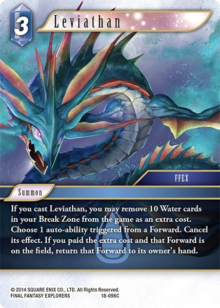 Image for Leviathan (Resurgence of Power) (18-096C) - Final Fantasy TCG