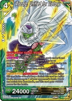 Image for Piccolo, Unified for Victory (Promotion Cards) (P-436) - Dragon Ball Super: Masters
