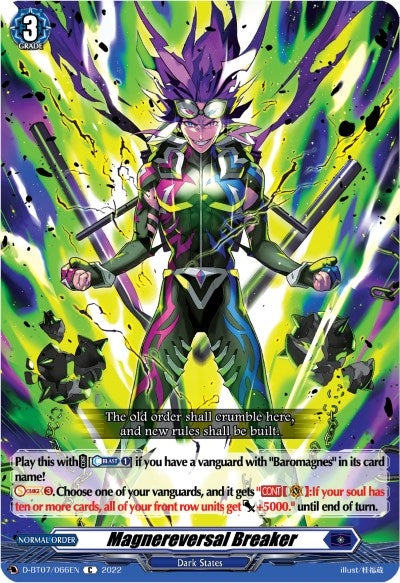 Image for Magnereversal Breaker (D-BT07: Raging Flames Against Emerald Storm) (D-BT07/066EN) - Cardfight Vanguard