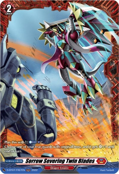 Image for Sorrow Severing Twin Blades (FR) (D-BT07: Raging Flames Against Emerald Storm) (D-BT07/FR07EN) - Cardfight Vanguard