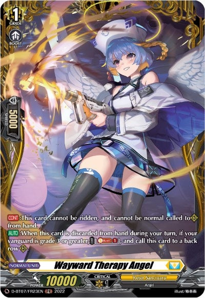 Image for Wayward Therapy Angel (FR) (D-BT07: Raging Flames Against Emerald Storm) (D-BT07/FR23EN) - Cardfight Vanguard