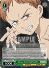 Image for King: Internal Strife (The Seven Deadly Sins: Revival of The Commandments) (SDS/SX05-048 C) - Weiss Schwarz