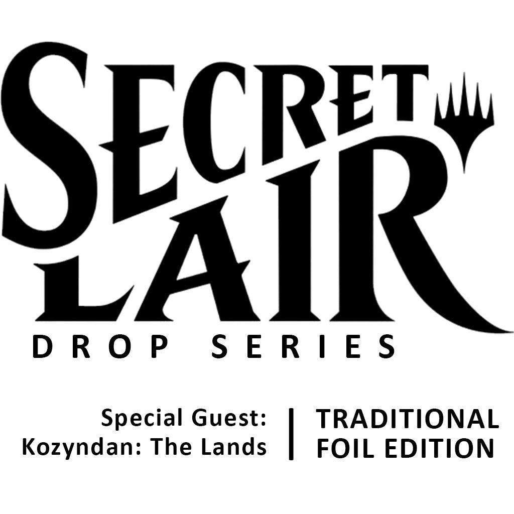 Image for Secret Lair Drop: Special Guest: Kozyndan: The Lands - Traditional Foil Edition - Magic: The Gathering