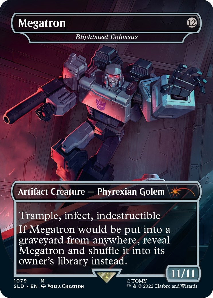 Image for Megatron - Blightsteel Colossus (Secret Lair Drop Series) (1079) - Magic: The Gathering