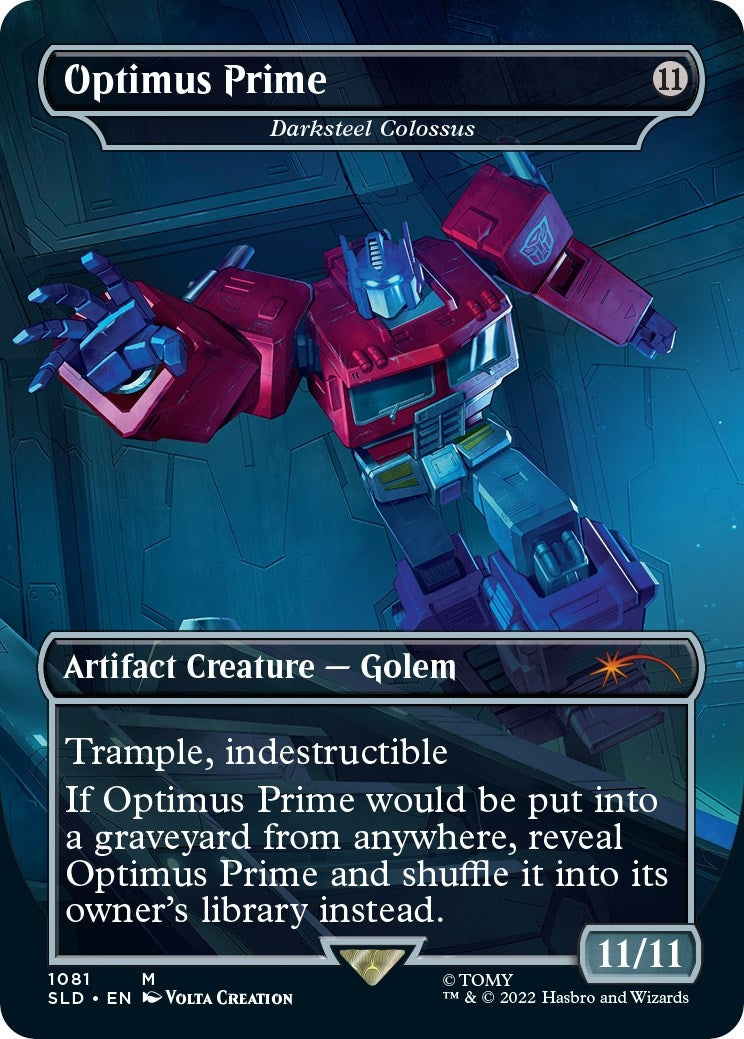 Image for Optimus Prime - Darksteel Colossus (Secret Lair Drop Series) (1081) - Magic: The Gathering