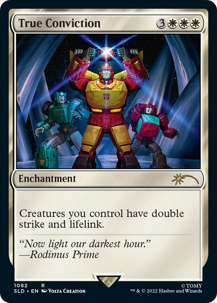 Image for True Conviction (Secret Lair Drop Series) (1082) - Magic: The Gathering