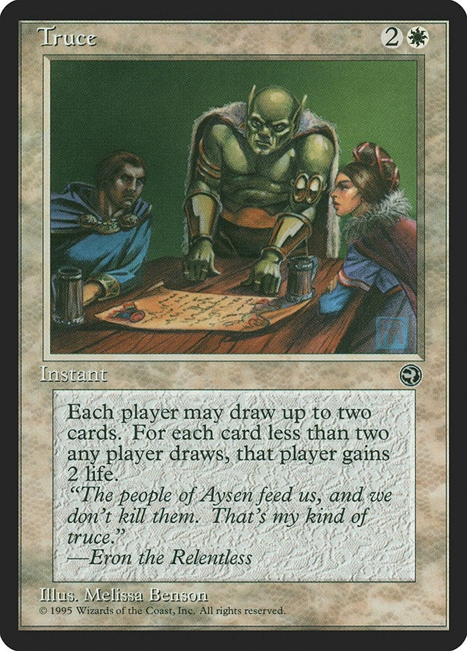 Image for Truce (Homelands) - Magic: The Gathering