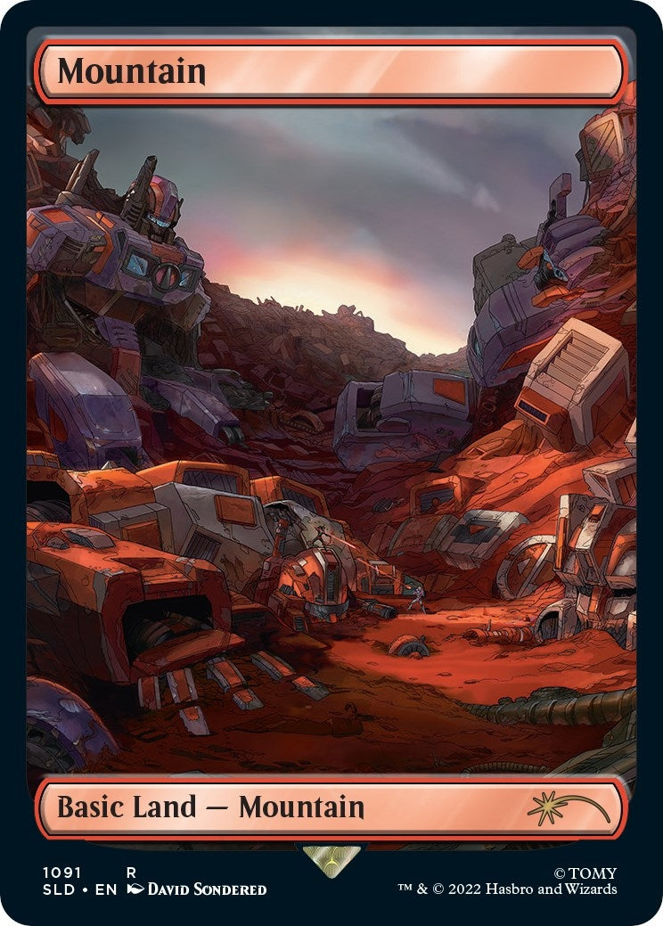 Image for Mountain (1091) (Secret Lair Drop Series) (1091) - Magic: The Gathering